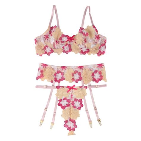 Set Flower Pimenta Doce Lingerie