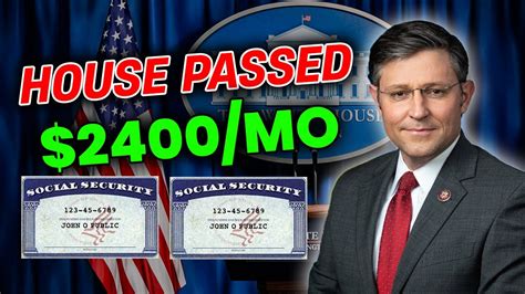 House Just Passed Mo Checks Automatic Deposits Confirmed For