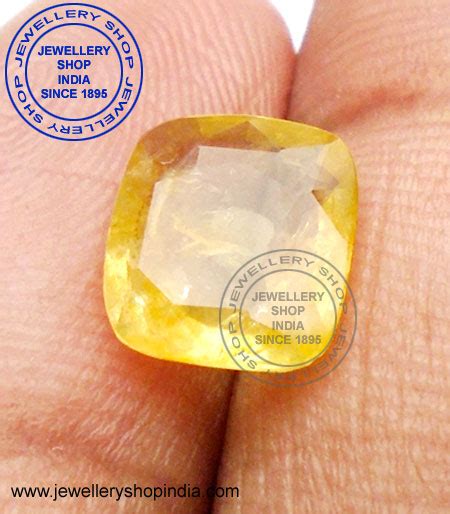 Natural Yellow Sapphire Stone Certified By Gia Igjtl Igi Ceylon