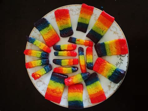 Rainbow Cookies Recipe - Simple and Delicious Snack Recipe