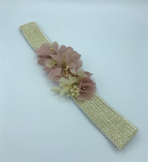 Cinturón malla oro flores nude L ENCANT BOUTIQUE l Encant Boutique Altea