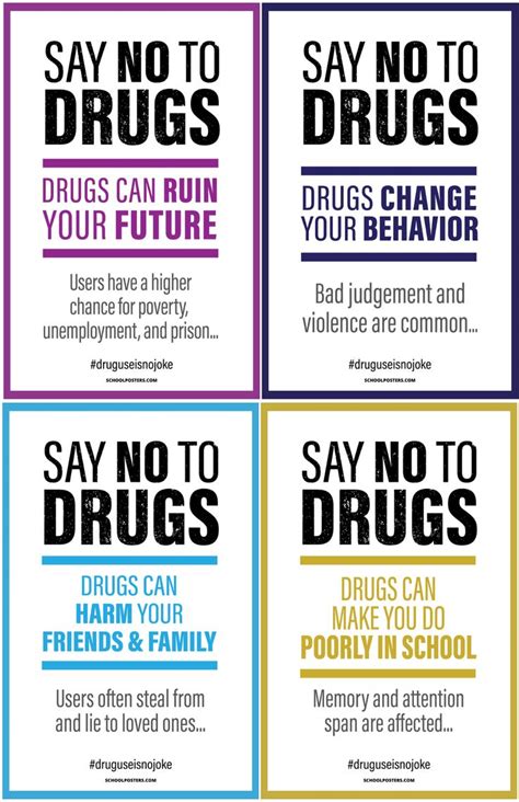 drugs slogans  kids