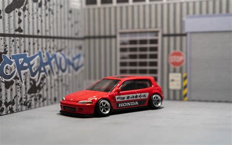 Custom Hot Wheels Honda Civic Eg Etsy
