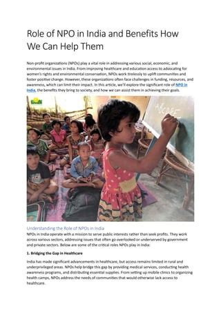 Unlocking The Power Of Npo The Meaning Benefits And Impact