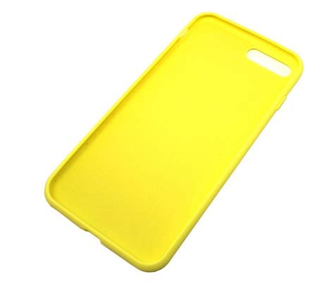 Comprar Funda Silicona Para Iphone 7 Plus 8 Plus Amarillo