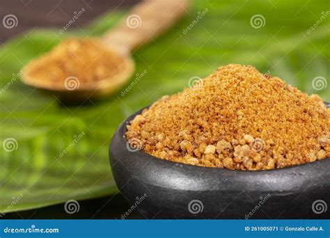 Panela Or Sugar Cane Candy Saccharum Officinarum Stock Image Image