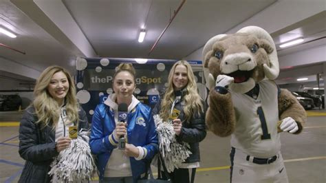 Rams x The Parking Spot surprise LAX travelers