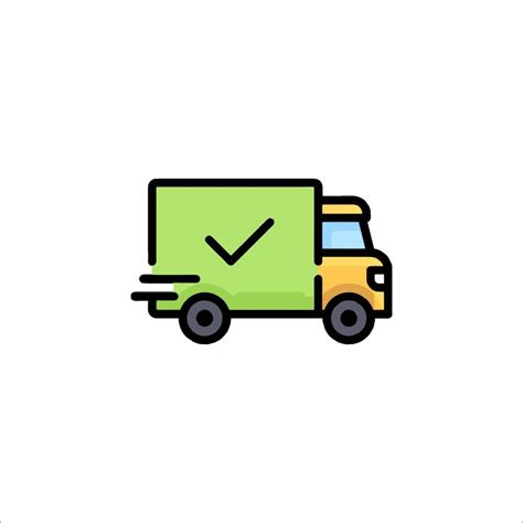 Delivery Truck Icon Illustration 52451040 Vector Art At Vecteezy