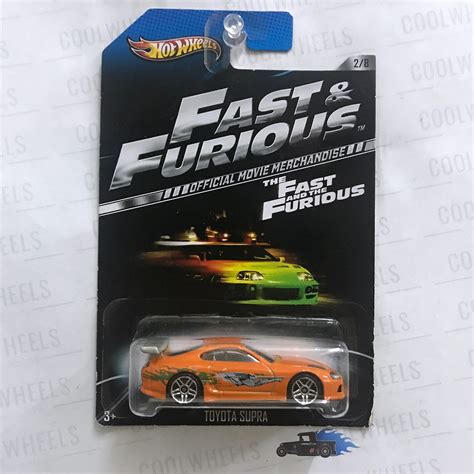 Hot Wheels Fast Furious Series Toyota Supra Slight Dent Blister Lazada