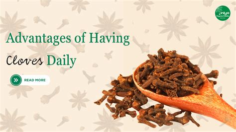 6 Benefits of Eating Cloves Everyday – Iniya Organic