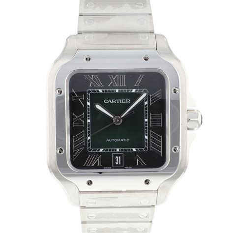 Santos Large Green New 2024 Cartier Sold Watches Juwelier Burger