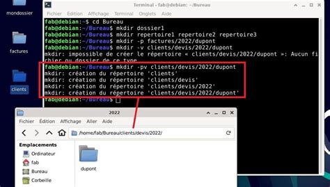Créer des Dossiers Répertoires dans Linux TUTORIEL VIDEO