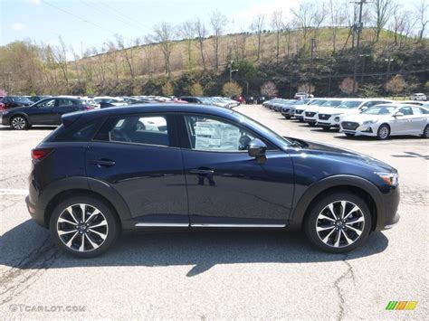 2019 Deep Crystal Blue Mica Mazda Cx 3 Grand Touring Awd 132993329