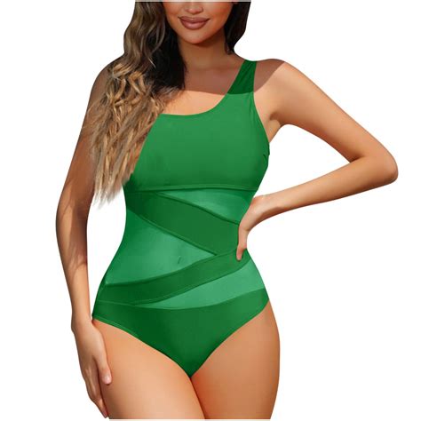 DISKEBUISS Women S Bikini Sets Plus Size Backless Padded Mesh Swimsuit Solid Color Summer Beach