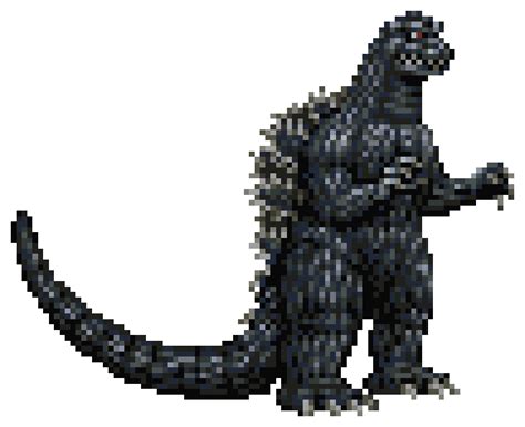 Pixilart Godzilla Sprite By Henthorneaaron9