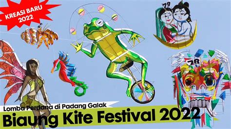 Layangan Kreasi Baru Lomba Perdana Tahun Ini Biaung Kite Festival