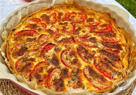 Recette Tarte Tomates Mozzarella Lorminy