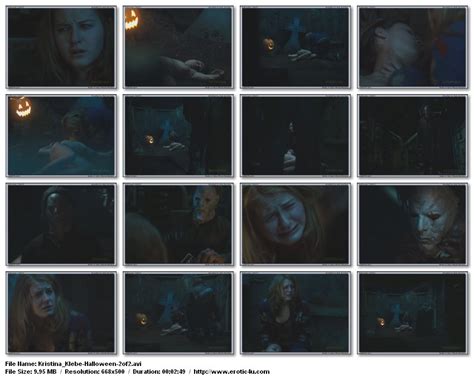 Naked Kristina Klebe In Halloween