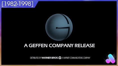 Geffen Pictures Logo 1982 1998 Remake Youtube