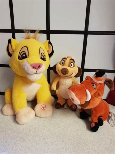 DISNEY SIMBAS PRIDE Primark Lion King Simba Timon And Pumbaa Plush