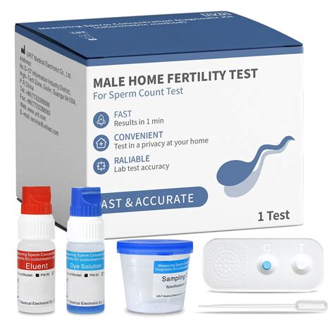 Couple Fertility Tests Male Sperm Tests 1kit and Female Ovulation T...