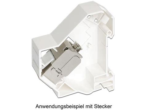 Delock Keystone Mounting For DIN Rail