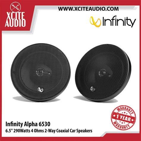 Infinity Alpha 6530 Coaxial Car Speakers | Xcite Audio