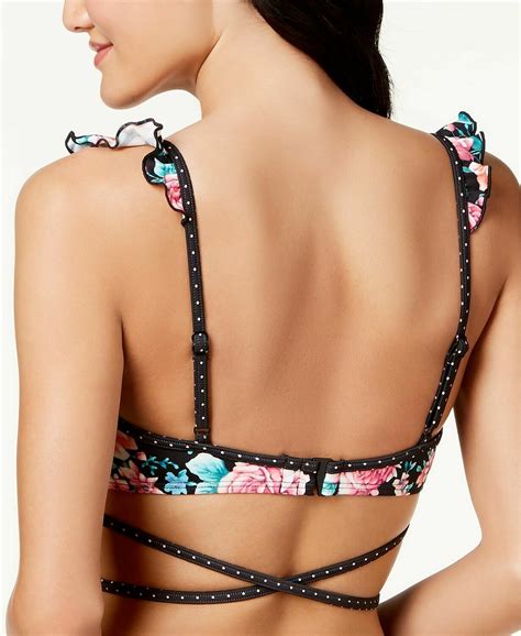 Sundazed Bra Sized Wrap Bikini Top Size C U For Sale Online Ebay