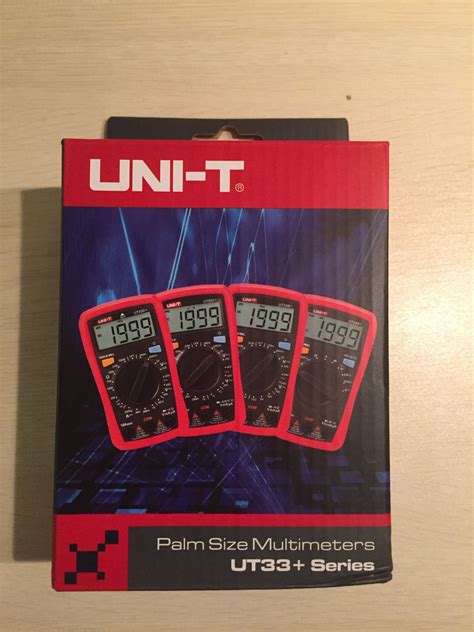 Купить портативный мультиметр UNI-T UT33B+ с тестом батареек 13-0056 в ...