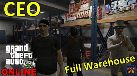 Special Cargo CEO Missions Selling A Full Warehouse Of Crates GTA