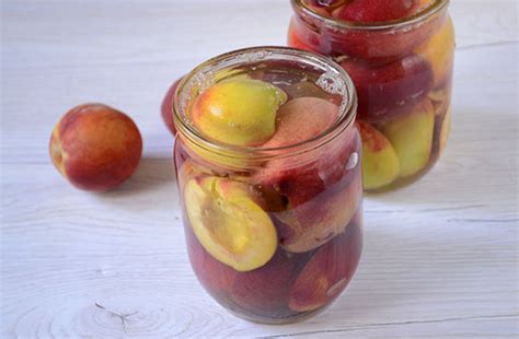 Персики половинками в сиропе быстро и очень вкусно - классический ...