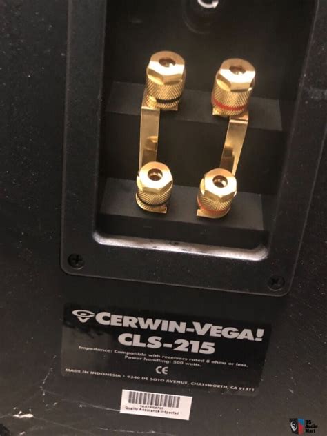 Cerwin Vega Cls Pair Photo Uk Audio Mart