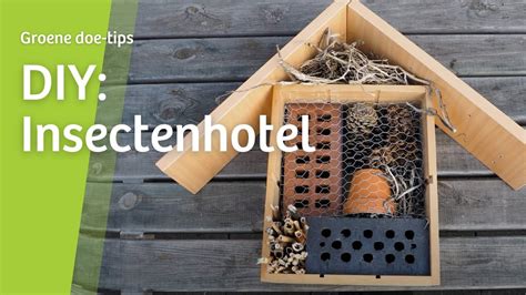 Doe Tip Insectenhotel Maken Youtube