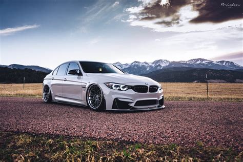 Bmw M F White Brixton Forged Cm Targa Wheel Wheel Front