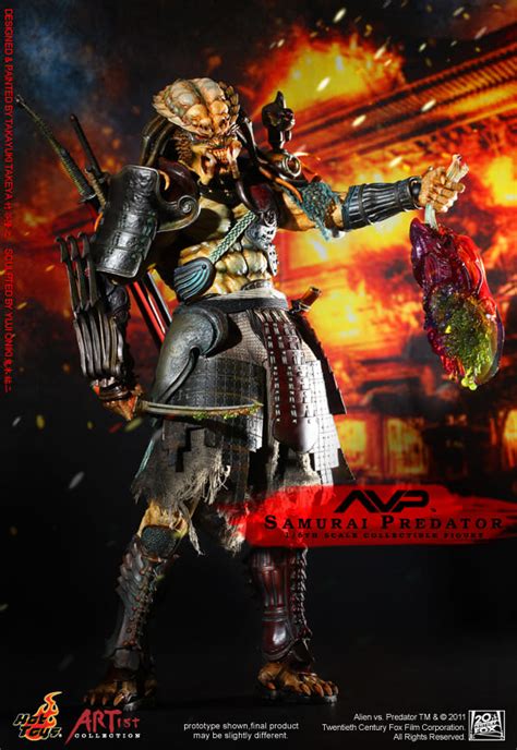 Hot Toys AC 01 AVP Samurai Predator W Diorama Base Hot Toys Complete Checklist