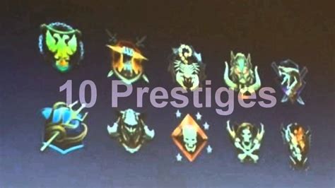 Black Ops 2 Prestige Emblems 1 10 Youtube