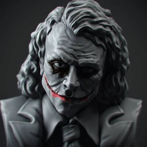 Fichier Stl Bust Wason Jokerid E Pour Impression D T L Chargercults