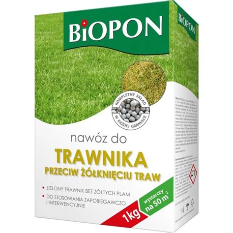 Nawóz do trawnika przeciw żółknięciu granu 1kg Narzedziownia shop