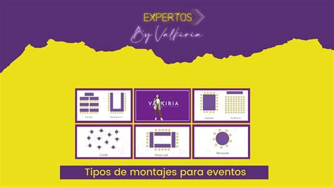 Tipos de montajes para que tus eventos sean todo un éxito YouTube