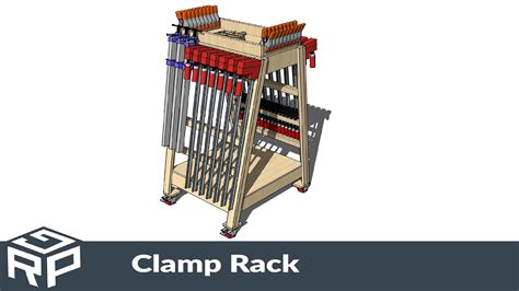 Diy How To Build A Mobile Clamp Rack Station Youtube