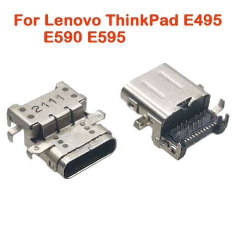 Usb Type C Charging Connector Socket Jack For Lenovo Thinkpad E495 E590 E595 Type C Dc Charging