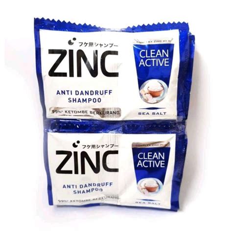 Jual Zinc Shampoo Ml Sachet Sampo Saset Renceng Japanese