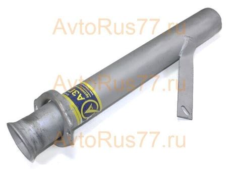 Труба переходная на Газель ГАЗ-3302 ЕВРО-2 (заменитель катализатора)