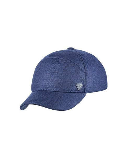 Бейсболка Classic, ткань, цвет синий LF-Label 091-100 - 70% шерсть, 30% ...
