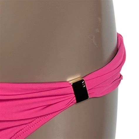Vix Swim Vix Bia Hip Logo Fold Over Bikini Swim Bottom Poshmark