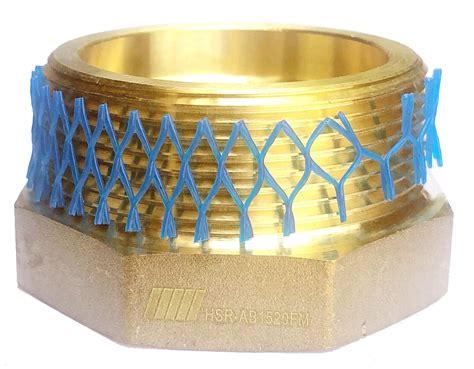 Nni Fire Hydrant Brass Adapter Bushing Male Npt X Female Nst