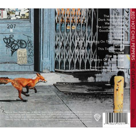 Red Hot Chili Peppers The Getaway Cd