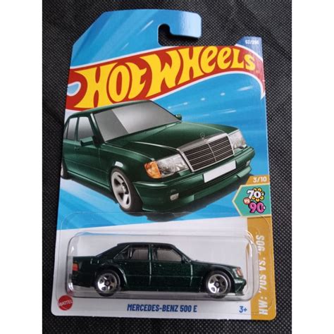 HOT WHEELS Hijau 風火輪 MERCEDES BENZ E 綠色 蝦皮購物