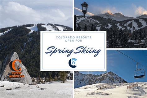 Colorado Resorts Open For Spring Skiing