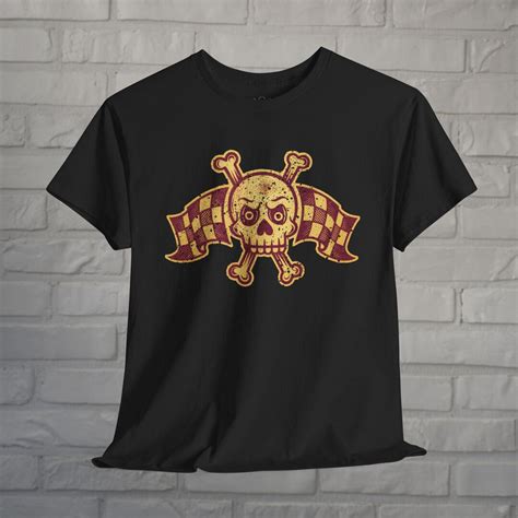 Rockabilly Racing Skull Tee Hot Rod Graphic Shirt Vintage Speed Demon T Shirt Punk Greaser Style